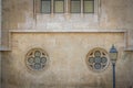 Gothic church facade details pattern image, Budapest