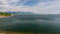 Gothic church Havranok at Lake Liptovska Mara, Slovakia Royalty Free Stock Photo