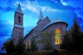 Gothic Church HDR Royalty Free Stock Photo