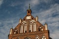 Gothic church in the historic centre of Greifswald Royalty Free Stock Photo