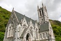 Neo-Gothic church at Kylemore Estate, west of Ireland Royalty Free Stock Photo