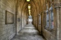 Gothic church passageway