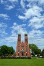 Gothic church in Poland