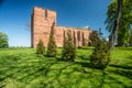 Medieval gothic church ruins Royalty Free Stock Photo