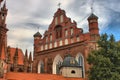 Gothic church of Saint Anne in Vilnius Royalty Free Stock Photo