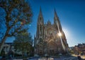 The gothic church of Saint Ouen at Rouen in northern France