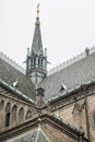 Gothic Church Spires And Roofs