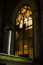 Gothic church window of 1900`s