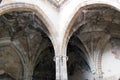 Gothic cloister Royalty Free Stock Photo