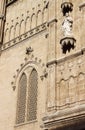 Gothic decorations of Palma de Mallorca cathedral Royalty Free Stock Photo