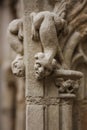 Gothic detail of the church Royalty Free Stock Photo