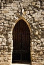 Gothic door Royalty Free Stock Photo