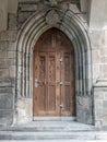 Gothic doorway Royalty Free Stock Photo