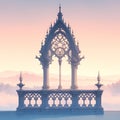 Gothic Elegance: A Simple Illustration