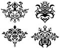 Gothic emblem set