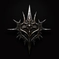 Gothic Emblem Star Of Darkness Logo Design