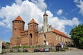Gothic Episcopal castle in Reszel