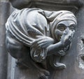 Gothic gargoyle Royalty Free Stock Photo