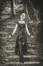 Gothic girl Royalty Free Stock Photo