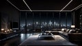 Gothic Glam-our: Luxuriate in a Dark Interiors Luxury Apartment with Cinematic Flair