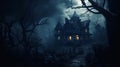 Gothic Grandeur: A Hauntingly Beautiful Halloween Themed Haunted House