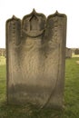Gothic grave stone at whitby