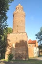 Weavers\' Tower in Stargard, Poland Royalty Free Stock Photo