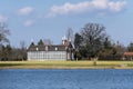 The Gothic house located in complex of gardens Dessau-Worlitz