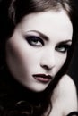 Gothic lady Royalty Free Stock Photo