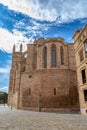 Gothic medieval cathedral La Seu and Royal Palace of La Almudaina. Palma de Mallorca. Balearic Islands Spain Royalty Free Stock Photo