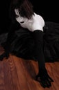 Gothic Mime Girl