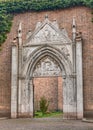 Gothic portal in Ravenna, Italy