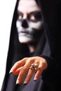 Gothic portrait of dead woman Royalty Free Stock Photo