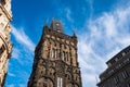 Gothic Powder Tower Prasna Brana in Prague, Czech Republic