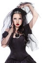 Gothic princess Royalty Free Stock Photo
