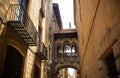 Gothic Quarter in Barcelona Royalty Free Stock Photo