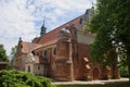 The gothic-renaissance church in Zakroczym