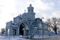 Calvary Cemetery & Mausoleum  824483 Royalty Free Stock Photo