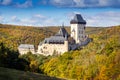 Gothic royal castle Karlstejn near Prague, Central Bohemia, Czech republic Royalty Free Stock Photo