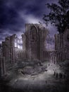 Gothic ruins 2 Royalty Free Stock Photo