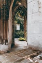 Gothic Ruins in London\'s St Dunstan-in-the-East Garden