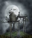 Gothic scenery 103 Royalty Free Stock Photo