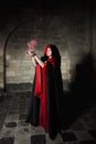 Gothic sorceress Royalty Free Stock Photo