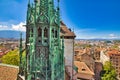 Gothic spire of Saint-Pierre Cathedral