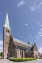 Gothic St. Olai church, Helsingor, Denmark Royalty Free Stock Photo