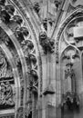 Gothic style Gargoyle on St Vitus' Cathedral, Prague Royalty Free Stock Photo