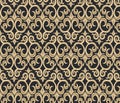 Gothic style ornament pattern Royalty Free Stock Photo