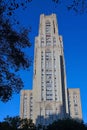 Cathedral of Learning at the University of Pittsburgh Royalty Free Stock Photo