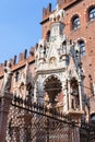 Gothic style tomb of cansignorio della scala