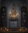 Gothic temple 4 Royalty Free Stock Photo
